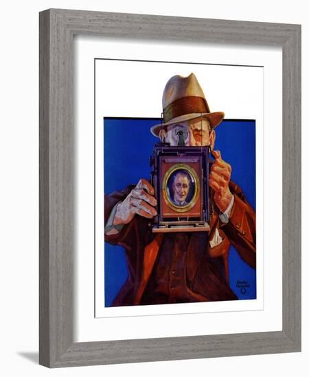 "Box Camera,"March 4, 1933-Charles Hargens-Framed Giclee Print