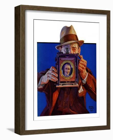 "Box Camera,"March 4, 1933-Charles Hargens-Framed Giclee Print