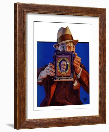 "Box Camera,"March 4, 1933-Charles Hargens-Framed Giclee Print