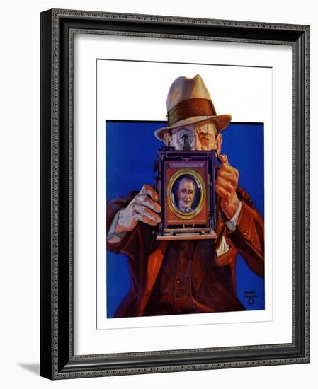 "Box Camera,"March 4, 1933-Charles Hargens-Framed Giclee Print