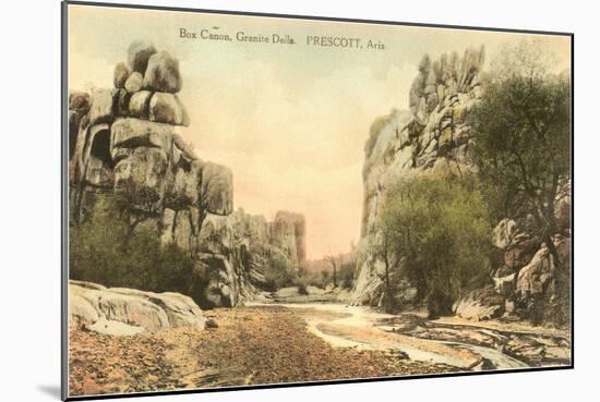 Box Canyon, Granite Dells, Prescott, Arizona-null-Mounted Art Print