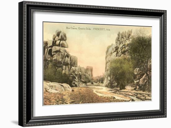 Box Canyon, Granite Dells, Prescott, Arizona-null-Framed Art Print