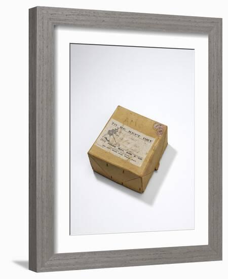 Box for Golliwog Mask, 1920S-null-Framed Giclee Print