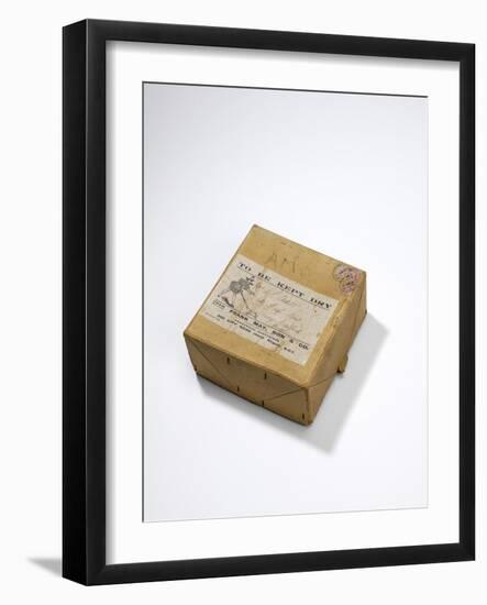 Box for Golliwog Mask, 1920S-null-Framed Giclee Print