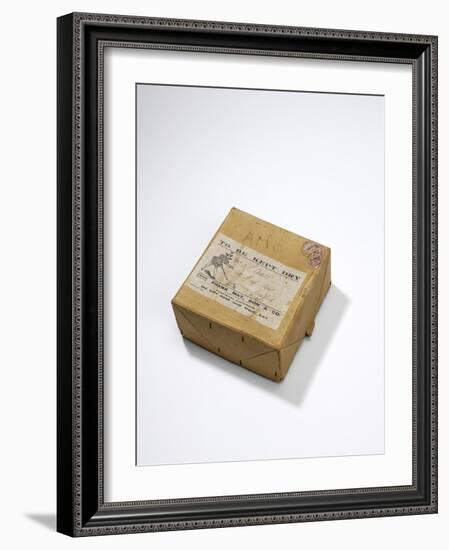 Box for Golliwog Mask, 1920S-null-Framed Giclee Print