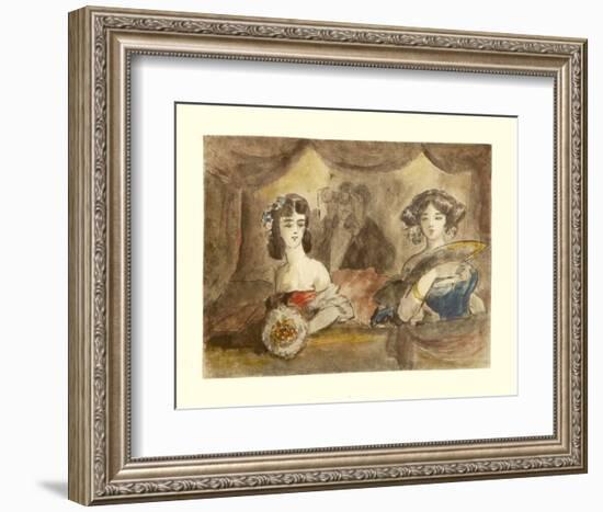 Box in Theatre-Constantin Guys-Framed Collectable Print