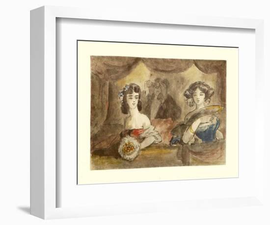 Box in Theatre-Constantin Guys-Framed Collectable Print