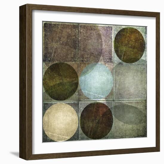 Box of Circles 1-Kristin Emery-Framed Art Print