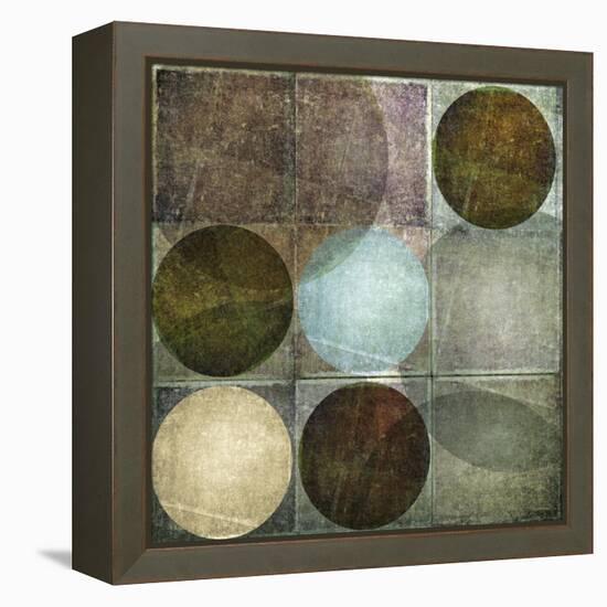 Box of Circles 1-Kristin Emery-Framed Stretched Canvas