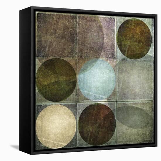 Box of Circles 1-Kristin Emery-Framed Stretched Canvas