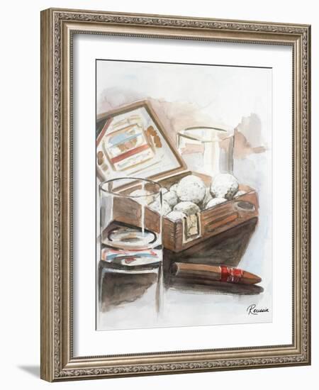 Box of Golf Balls-Heather French-Roussia-Framed Art Print