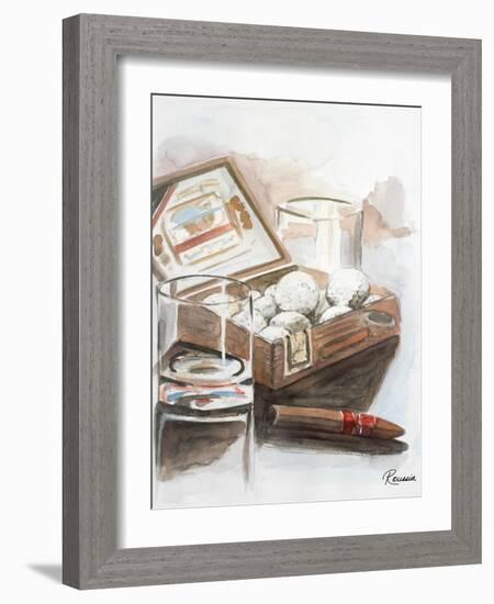 Box of Golf Balls-Heather French-Roussia-Framed Art Print