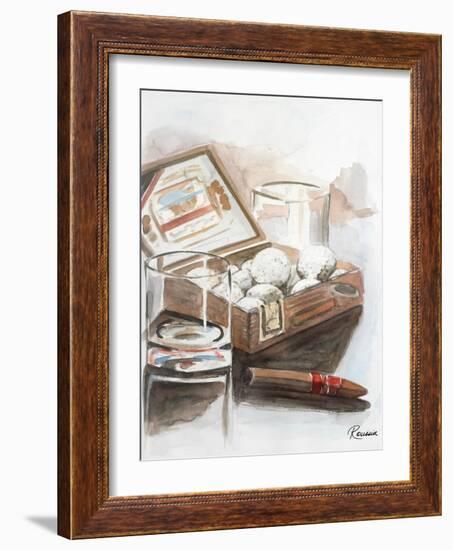 Box of Golf Balls-Heather French-Roussia-Framed Art Print