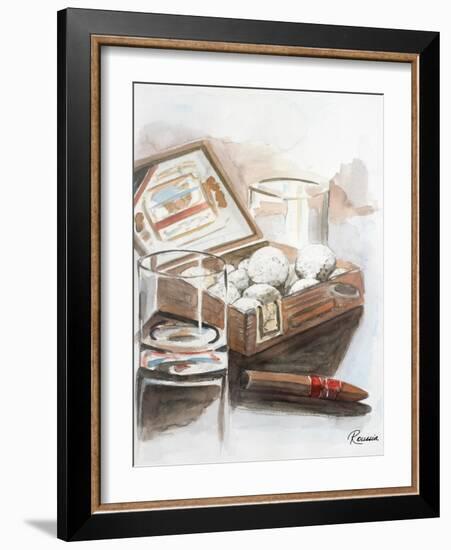 Box of Golf Balls-Heather French-Roussia-Framed Art Print