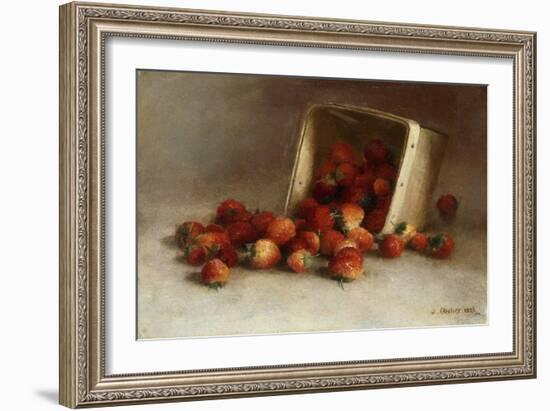 Box of Strawberries, 1897-Joseph Decker-Framed Giclee Print