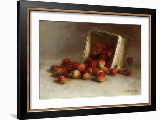 Box of Strawberries, 1897-Joseph Decker-Framed Giclee Print