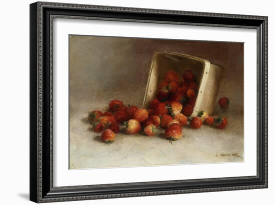 Box of Strawberries, 1897-Joseph Decker-Framed Giclee Print