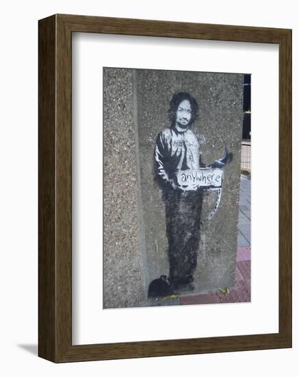 Box-Banksy-Framed Giclee Print