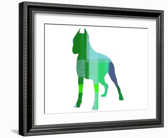 Boxer 1-NaxArt-Framed Art Print