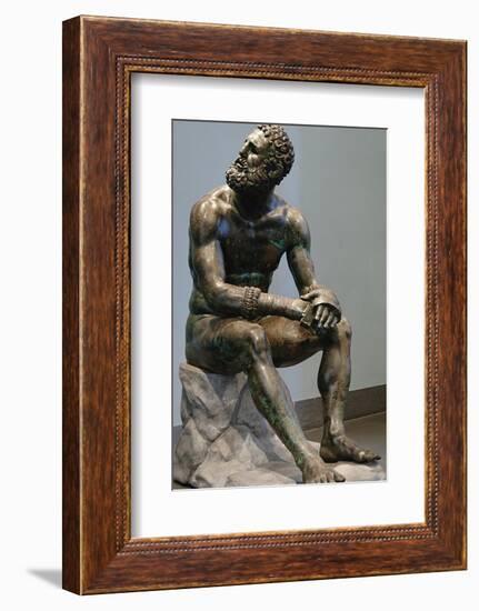 Boxer Attributed to Apollonius-null-Framed Photographic Print