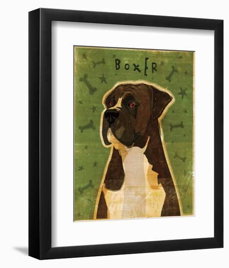 Boxer (Brindle)-John Golden-Framed Giclee Print