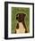 Boxer (Brindle)-John Golden-Framed Giclee Print