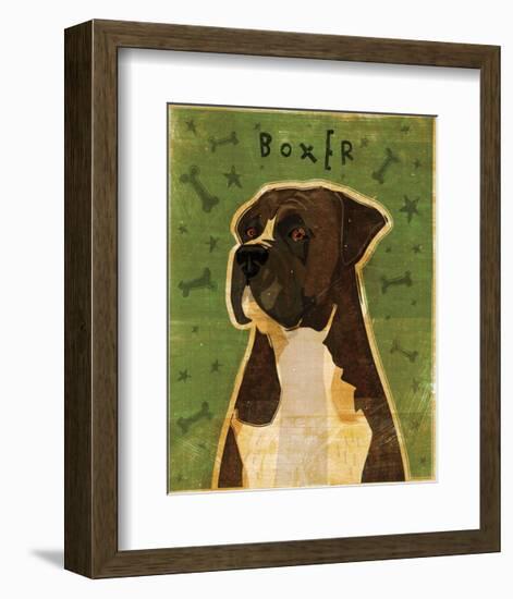 Boxer (Brindle)-John Golden-Framed Giclee Print