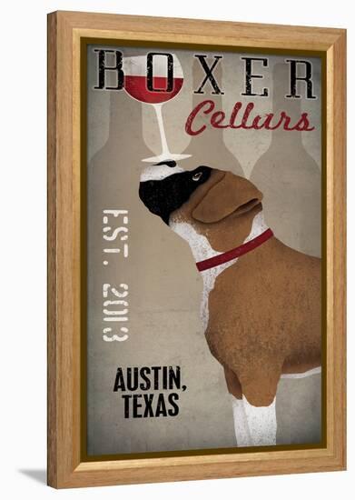 Boxer Cellars Austin-Ryan Fowler-Framed Stretched Canvas