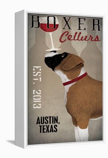 Boxer Cellars Austin-Ryan Fowler-Framed Stretched Canvas