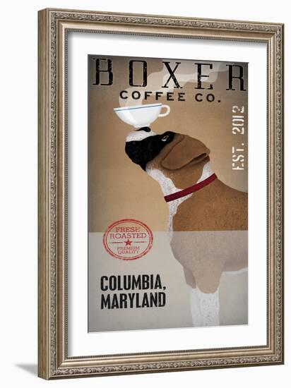 Boxer Coffee Company Columbia-Ryan Fowler-Framed Art Print