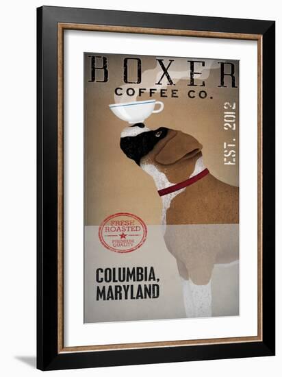 Boxer Coffee Company Columbia-Ryan Fowler-Framed Premium Giclee Print