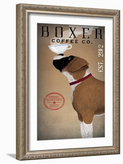 Boxer Coffee Company-Ryan Fowler-Framed Art Print