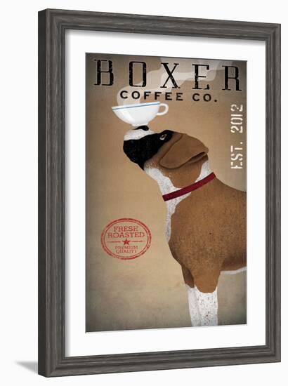 Boxer Coffee Company-Ryan Fowler-Framed Art Print