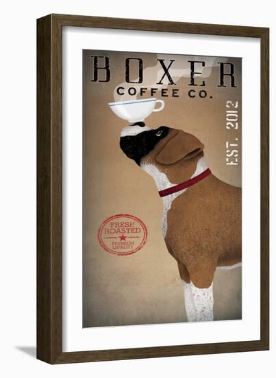 Boxer Coffee Company-Ryan Fowler-Framed Art Print