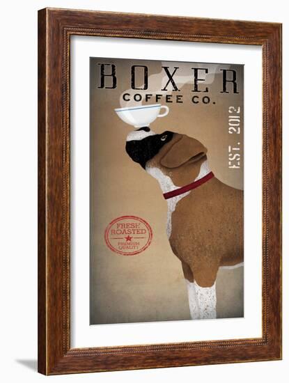 Boxer Coffee Company-Ryan Fowler-Framed Art Print