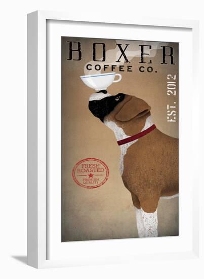 Boxer Coffee Company-Ryan Fowler-Framed Art Print