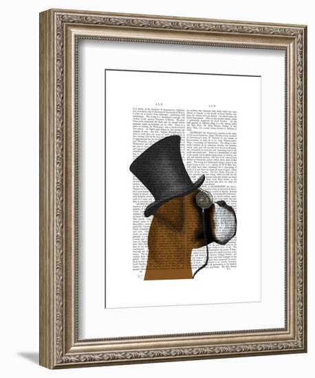 Boxer, Formal Hound and Hat-Fab Funky-Framed Art Print