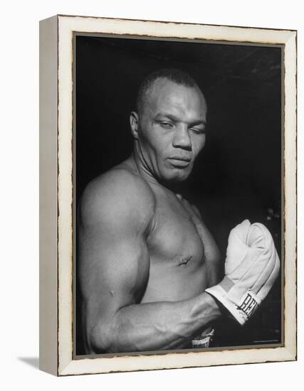 Boxer Joe Walcott-Tony Linck-Framed Premier Image Canvas