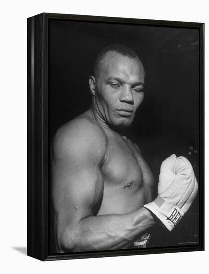 Boxer Joe Walcott-Tony Linck-Framed Premier Image Canvas