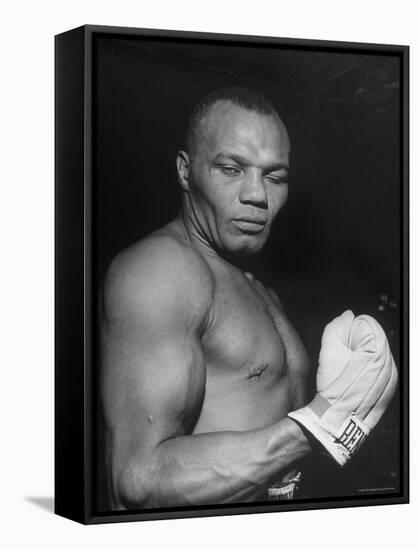 Boxer Joe Walcott-Tony Linck-Framed Premier Image Canvas