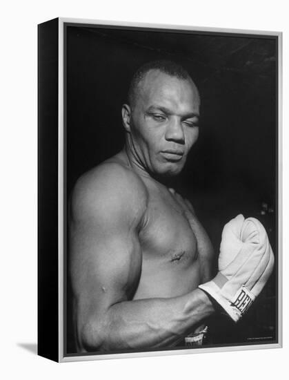 Boxer Joe Walcott-Tony Linck-Framed Premier Image Canvas