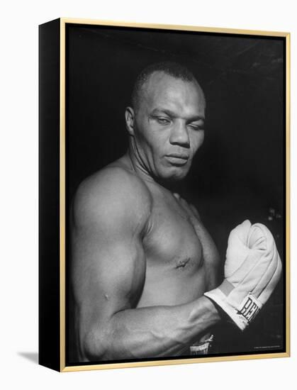 Boxer Joe Walcott-Tony Linck-Framed Premier Image Canvas