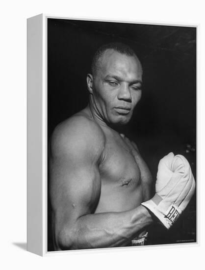 Boxer Joe Walcott-Tony Linck-Framed Premier Image Canvas