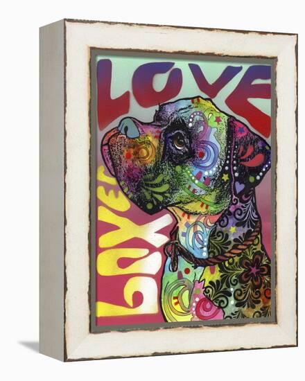 Boxer Luv-Dean Russo-Framed Premier Image Canvas