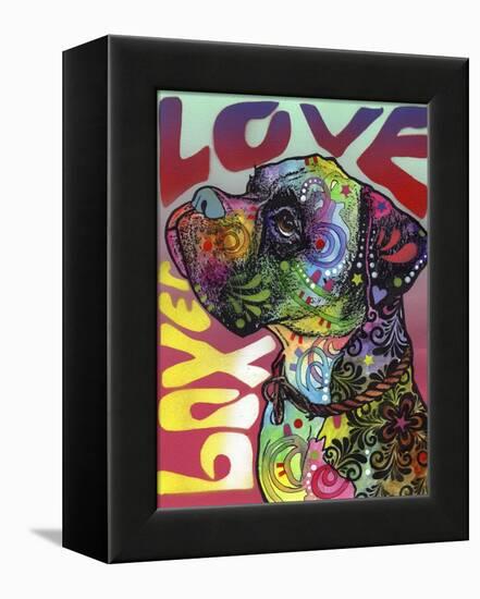 Boxer Luv-Dean Russo-Framed Premier Image Canvas