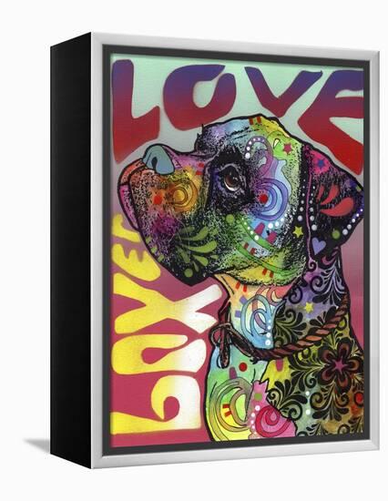 Boxer Luv-Dean Russo-Framed Premier Image Canvas