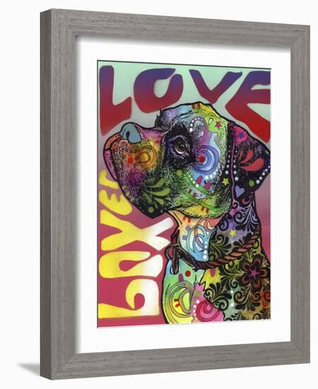 Boxer Luv-Dean Russo-Framed Giclee Print