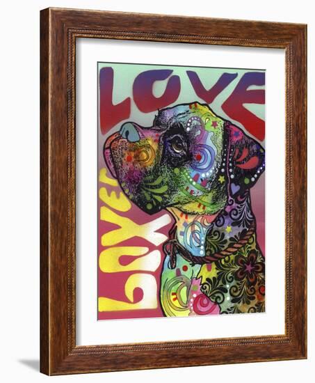 Boxer Luv-Dean Russo-Framed Giclee Print