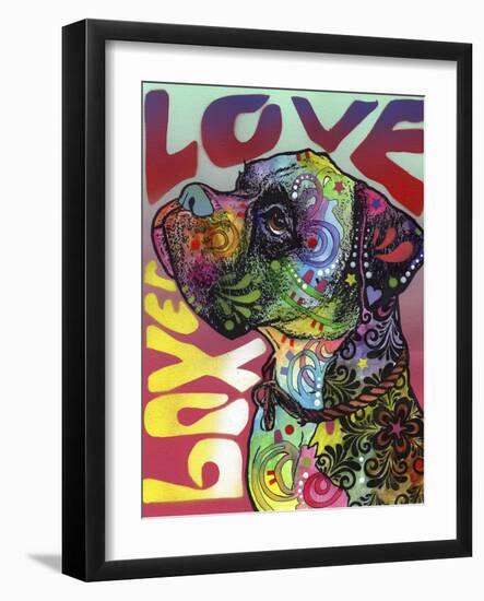 Boxer Luv-Dean Russo-Framed Giclee Print