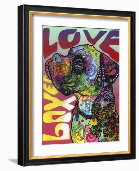 Boxer Luv-Dean Russo-Framed Giclee Print